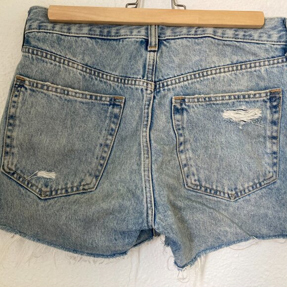 GAP Low Rise Stride Denim Shorts, 2R - Picture 2 of 3